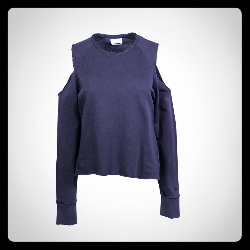 NWOT Rag & Bone Cold Shoulder cotton sweatshirt